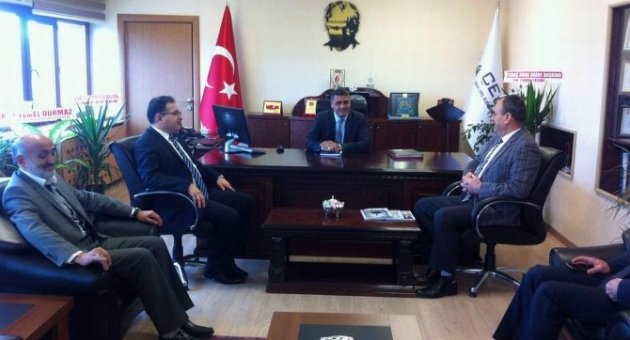 AK Parti İl Başkanı Şahin’den, Çedaş İl Müdürü Akboğa’ya Ziyaret