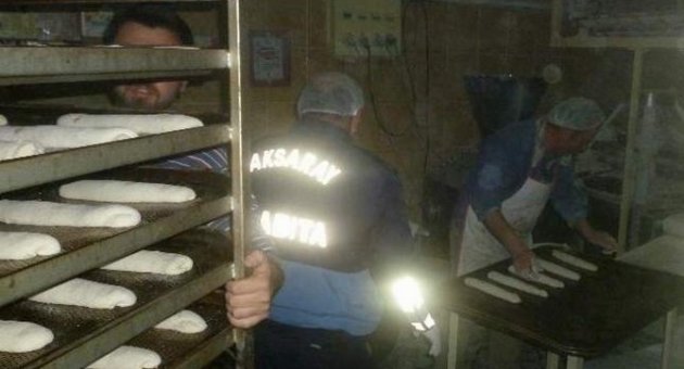 Aksaray’da Fırınlar Denetleniyor