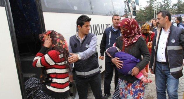 Artuklu’daki Dilenciler Toplatıldı