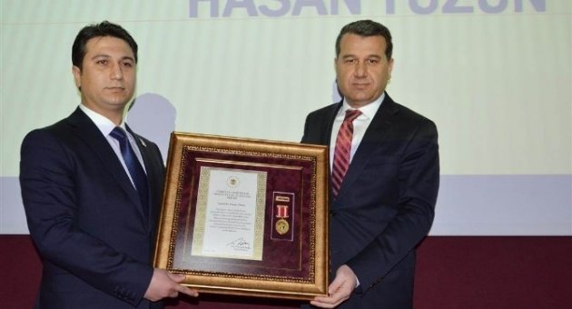 Batmanlı Gaziye Devlet Övünç Madalyası Verildi