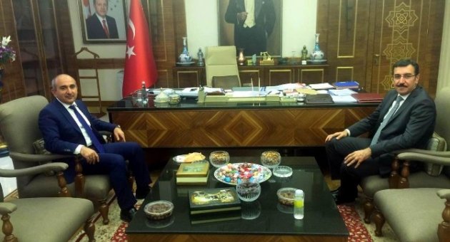 Belediye Başkanı Hasan Kara, Gümrük Ve Ticaret Bakanı Tüfenkçi İle Görüştü