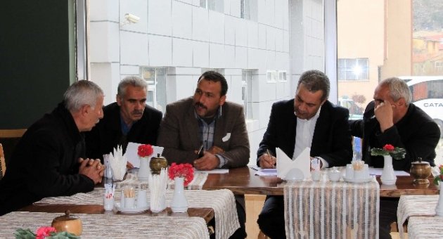 Çatak’ta Muhtarlar Toplantısı