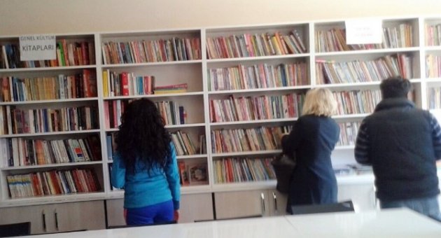 Didim Şehit Soner Turan Ortaokulu’na Kütüphane Kazandırıldı