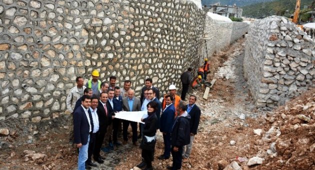 DSİ Heyetinden Demre İlçesinde Etüt Çalışması
