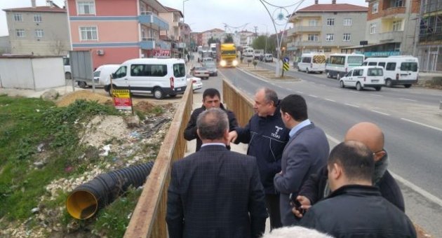 Karaağaç Kanalizasyon Kollektör Hattı İnşaat Çalışmaları