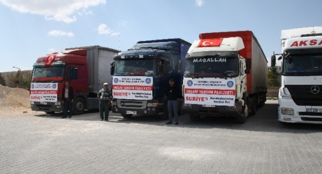 Karaman OSB Müdürlüğü’nden Suriyelilere Yardım Eli