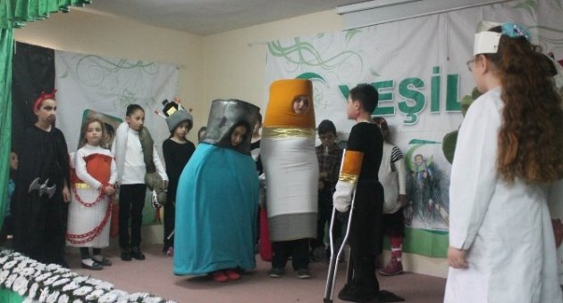 Köy Okulunda Etkili Yeşilay Performansı