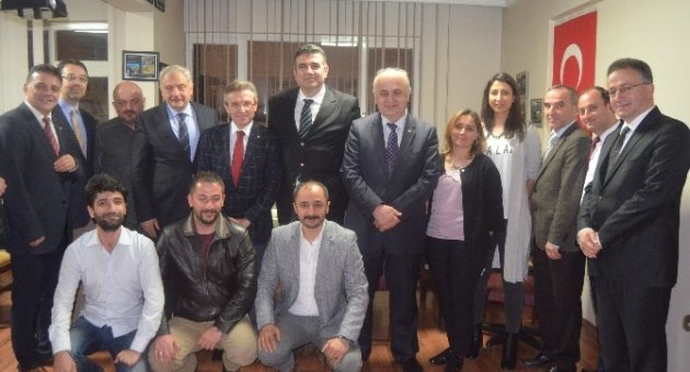 KTÜ Rektörü Baykal’ın Mühendislik Odaları’na Ziyaretleri Sürüyor