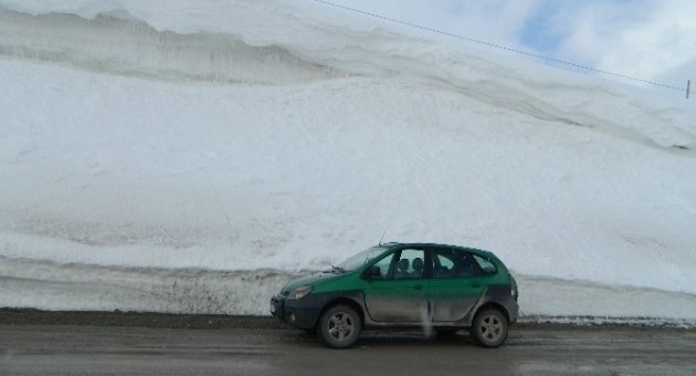 Posof’ta Kar Yağışı