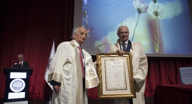 Prof. Dr. Fuat Sezgin Fahri Doktora Diploma Töreni