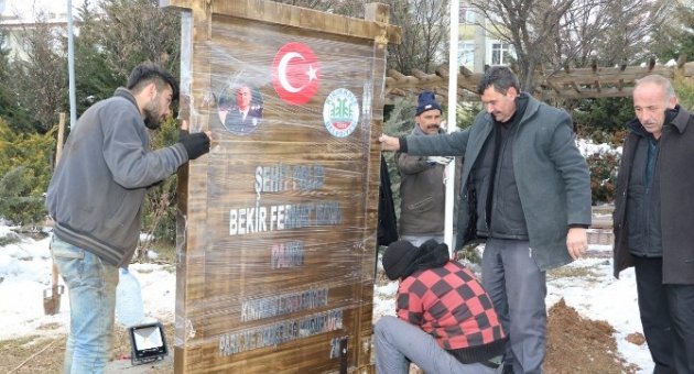 Şehit Polisin İsmi Parkta Yaşatılacak