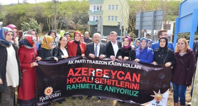 Trabzon’da Hocalı Katliamı Ve Şehitler Anısına Hatıra Ormanı Oluşturuldu