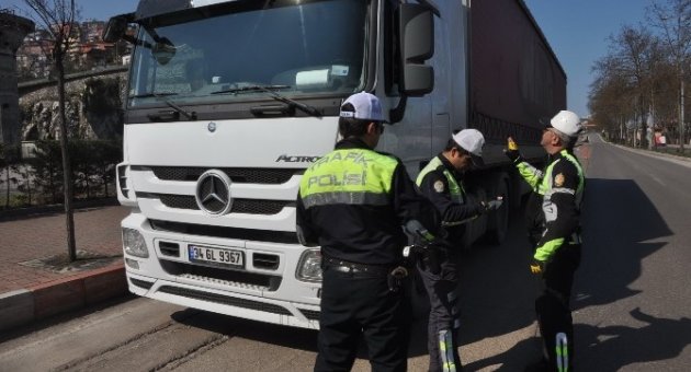 Trafik Ekiplerinden Tabletli Uygulama