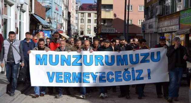 Tunceli’de Baraj Protestosu